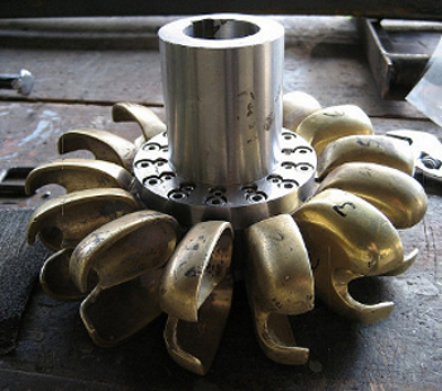 Pelton Turbine, photo by Xeni Jardin